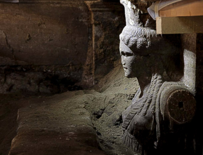 Η πορεία των έργων της Αμφίπολης -Τον Αύγουστο στο μουσείο το περίφημο κεφάλι της Σφίγγας [εικόνα]