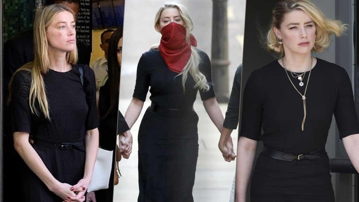 Amber Heard: Η ιστορία πίσω από το μαύρο φόρεμα της «κηδείας»!
