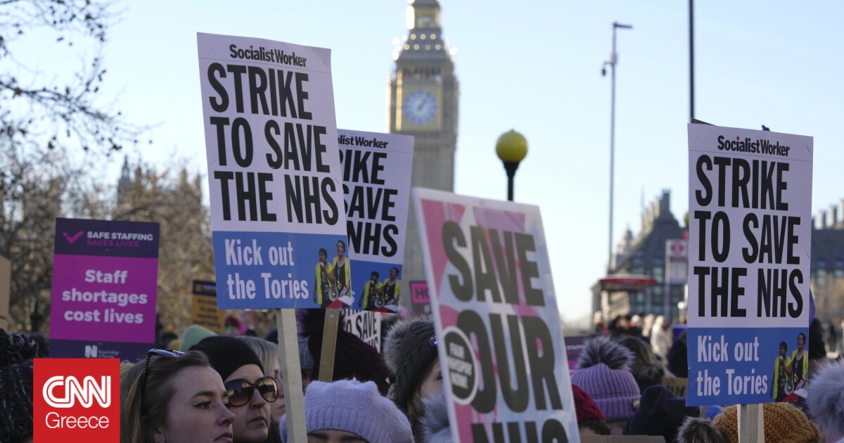 Βρετανία: Έρχεται η μεγαλύτερη απεργία υγειονομικών εδώ και 75 χρόνια