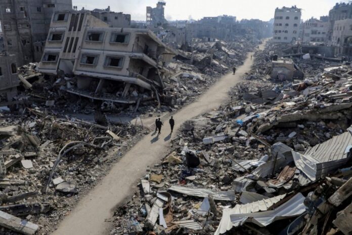 2024 10 06T055640Z 1786896739 RC2J76AYU1TN RTRMADP 5 ISRAEL PALESTINIANS ANNIVERSARY GAZA RUBBLE 1200x800 1 1024x683.jpg