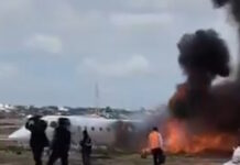 Κονγκό: Τυλίχτηκε στις φλόγες το αεροπλάνο του υπουργού Ορυχείων – Βγήκε εκτός διαδρόμου προσγείωσης kongo airplane 1200x630.jpg