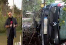 Κακοκαιρία Byron: Αυτοκίνητο βρέθηκε σε σπίτι στο Γύθειο – Με κανό στους δρόμους της Φοινικούντας kakokairia kano 1 1200x630.jpg