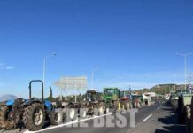 Μπλόκο της αστυνομίας στους αγρότες στην Πάτρα, δεν τους αφήνουν να πλησιάσουν τη γέφυρα Ρίου – Αντιρρίου patra trakter 1200x630.jpg