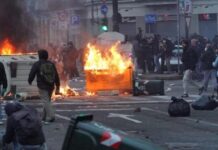 Τορίνο: Επεισόδια και τραυματίες σε διαδήλωση μελών ακροαριστερού «κοινωνικού κέντρου» torino 1200x630.jpg