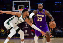 Ο Γιάννης Αντετοκούνμπο «έσβησε» τον Λεμπρόν Τζέιμς, η τάπα και το κλέψιμο που έκριναν το «διπλό» των Μπακς giannis antetokoynmpo lempron tzeims reuters 1200x630.jpg