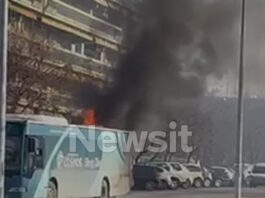 Θεσσαλονίκη: Φωτιά σε λεωφορείο του ΟΑΣΘ – Άμεση η κατάσβεση από την πυροσβεστική leoforeio fotia 1200x630.jpg