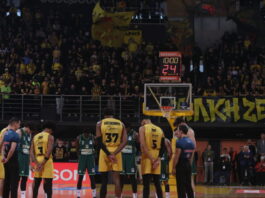 Άρης Betsson – Παναθηναϊκός: Ενός λεπτού σιγή για Άλκη Καμπανό και τους αδικοχαμένους φίλους του ΠΑΟΚ aris panathinaikos enos leptoy sigi eurokinissi 1200x630.jpg
