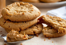 Μπισκότα φυστικοβούτυρου με 3 υλικά – Η πιο εύκολη συνταγή, χωρίς μίξερ biskottafistiko.jpg