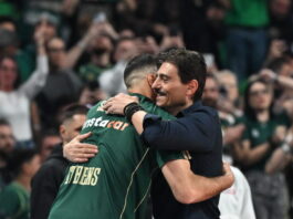 Ο Δημήτρης Γιαννακόπουλος στο Telekom Center για το Παναθηναϊκός – Παρί giannakopoulos sloukas 1200x630.jpg