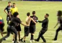 Λιονέλ Μέσι: Οπαδός έκανε «ντου» στον αγωνιστικό χώρο, αγκάλιασε τον Αργεντινό και ένας σεκιούριτι τους «γκρέμισε» messi opados filiko grab 1200x630.jpg