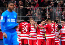 Bundesliga: Η Λεβερκούζεν ηττήθηκε από την Ουνιόν πριν τον Ολυμπιακό, ο Κέιν «καθάρισε» ξανά για την Μπάγερν union 1200x630.jpg