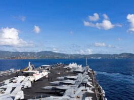 Οι ΗΠΑ στέλνουν το μεγαλύτερο αεροπλανοφόρο στον κόσμο στην περιοχή του Κόλπου uss gerald ford reuters 1200x630.jpg
