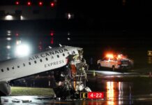 Νέα Υόρκη: Κλειστό το αεροδρόμιο La Guardia μετά τη σύγκρουση αεροπλάνου με πυροσβεστικό όχημα στο αεροδρόμιο – Ηχητικό με τις στιγμές πανικού la guardia 1200x630.jpg