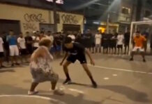 Γιαγιά στη Βραζιλία «ταπείνωσε» νεαρό με το γκολ που πέτυχε σε ματς γειτονιάς και έγινε viral street ball kyria brazilia 1 1200x630.jpg