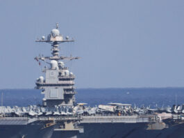 New York Times: Φωτιά στο αεροπλανοφόρο USS Gerald Ford έκαιγε για 30 ώρες – Στο πάτωμα κοιμούνται εκατοντάδες ναύτες uss gerald ford reuters 1200x630.jpg