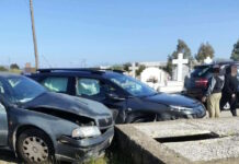 Αγρίνιο: Τροχαίο μέσα στο νεκροταφείο μπροστά στους τάφους, φωτογραφίες agrinio troxaio1 07042026 1200x630.jpg