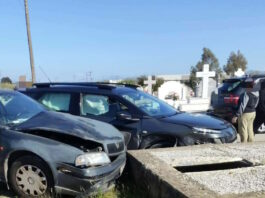 Αγρίνιο: Τροχαίο μέσα στο νεκροταφείο μπροστά στους τάφους, φωτογραφίες agrinio troxaio1 07042026 1200x630.jpg