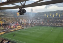 Πανικός στην Allwyn Arena για τη πρωταθλήτρια ΑΕΚ – Πάνω από 15.000 φίλοι της Ένωσης τραγουδούν στην προπόνηση ενόψει της φιέστας aek newsit 2 1200x630.jpg