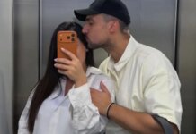 Η Μαριαλένα Ρουμελιώτη πήρε εξιτήριο από το μαιευτήριο, μία βδομάδα μετά τη γέννηση του γιου της