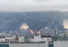 Επίθεση της Ουκρανίας στη Μόσχα: Εκατοντάδες drones κατά ρωσικού διυλιστηρίου – Βίντεο με απανωτές εκρήξεις
