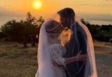Δανάη Μπάρκα: Οι νέες φωτογραφίες από τον γάμο της – «Δεν ήξερε κανείς τίποτα για να μην αλλάξει καθόλου αυτό που ονειρευόμουν»