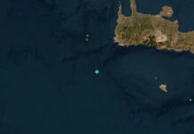 Σεισμός 3,7 Ρίχτερ στην Παλαιοχώρα Χανίων