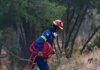 Φωτιά στην Εύβοια, στην περιοχή Αετός στην Κάρυστο