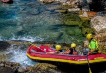 Αιτωλοακαρνανία: Επιχείρηση για την ανάσυρση ατόμου χωρίς τις αισθήσεις του που έκανε ράφτινγκ στα Λουτρά Τρύφου