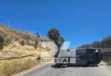 Ηράκλειο: Αυτοκίνητο τούμπαρε και παρέσυρε πεζή – Η γυναίκα υποβλήθηκε σε χειρουργείο και νοσηλεύεται στη ΜΕΘ