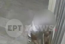 Άνω Γλυφάδα: Βίντεο ντοκουμέντο από διαρρήκτη να ανοίγει πόρτα πολυκατοικίας με κατσαβίδι μέσα σε λίγα λεπτά