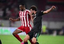 Ολυμπιακός – Ναϊμέγκεν 0-0 τελικό: Έμειναν χωρίς σκορ στο «Καραϊσκάκης» – Στο δεύτερο ματς θα βγει το «εισιτήριο» για τα πλέι οφ του Champions League