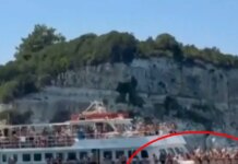 Αντίπαξοι: Εικόνες από το ατύχημα με τα τουριστικά σκάφη που ήταν γεμάτα με κόσμο