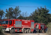 Χωρίς ενεργό μέτωπο η φωτιά στη Σάμο στην περιοχή Μαραθόκαμπου