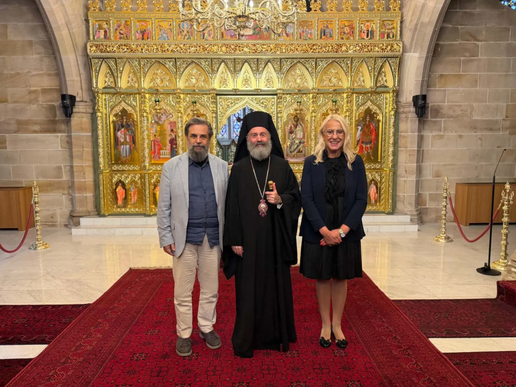 ΑΡΧΙΕΠΙΣΚΟΠΟΣ ΜΕ ΤΣΙΤΣΑΝΟΥΔΗ ΚΑΙ ΑΔΡΑΧΤΑ