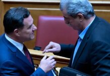 «Μετωπική» Άδωνι Γεωργιάδη και Παύλου Πολάκη στη Βουλή με φόντο το «Χωριάτικο» – Έδωσαν ραντεβού στα Χανιά