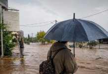Κακοκαιρία – Εύβοια: Έπεσαν πάνω από 400 χιλιοστά βροχής, σχεδόν τετραπλάσιο νερό από τον μέσο όρο του Οκτωβρίου