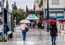 Καιρός σήμερα: Βροχές το βράδυ σε Αθήνα και Θεσσαλονίκη
