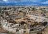 Έφτασε στο Βοτανικό μέρος του στεγάστρου για το νέο γήπεδο του Παναθηναϊκού: «Μπαίνουμε στην τελική ευθεία», είπε ο Χάρης Δούκας